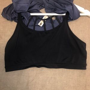 Athleta tank and sports bra XL
